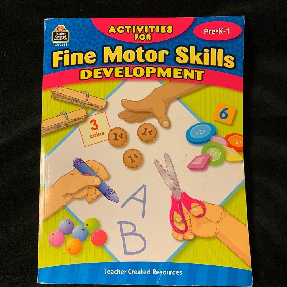 PreK-Kinder Fine Motor Skills Development Activity Guide & Masters
